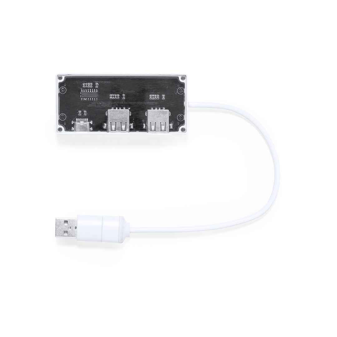 Hevan USB Hub – Multi-Port Transparent USB 2.0 Hub for Irish Businesses