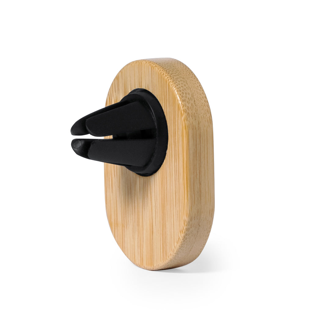 Toby Bamboo Car Grille Smartphone Holder - Eco-Friendly and Practical