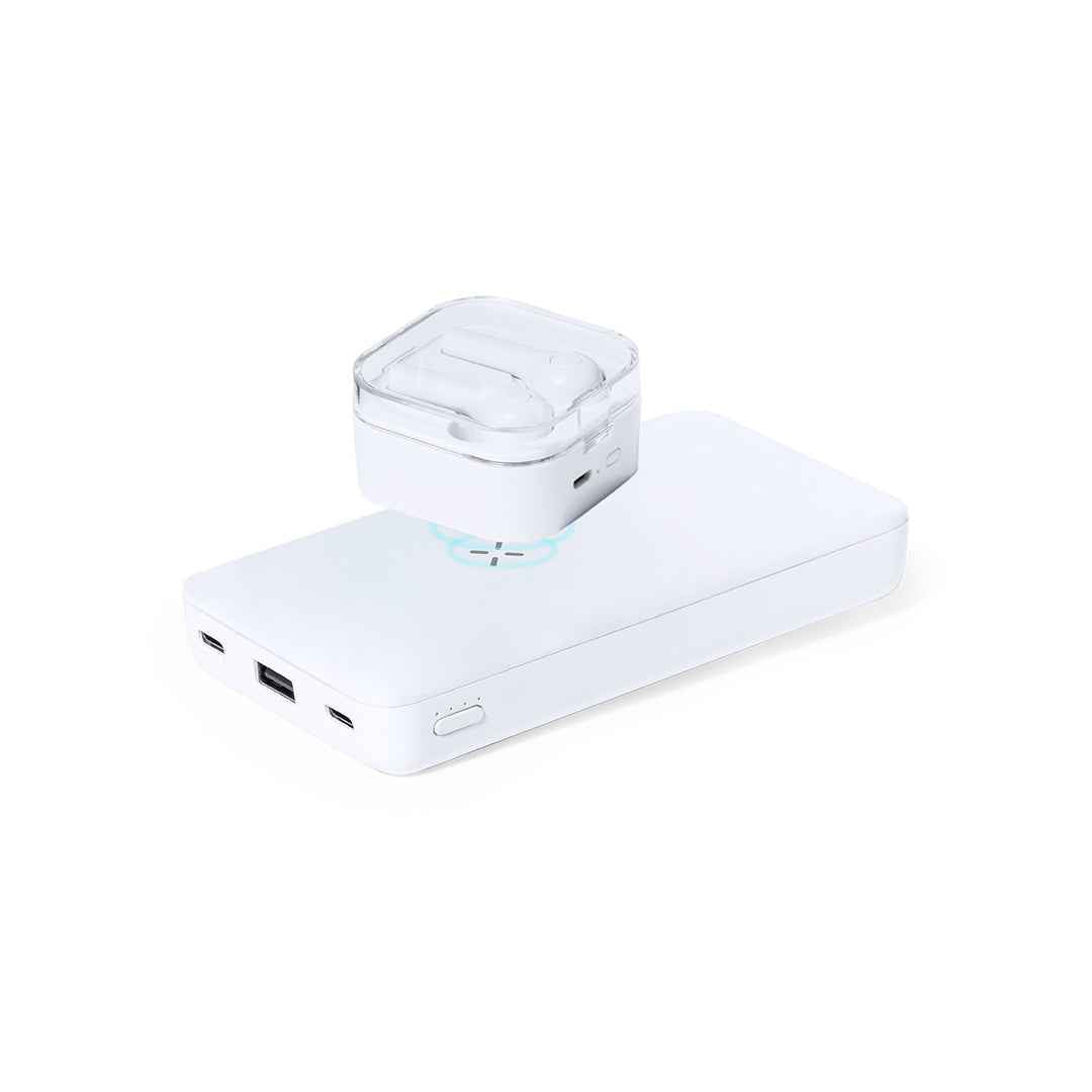 Barry External Auxiliary Battery - Reliable 5,000 mAh Power Bank with Wireless Charging