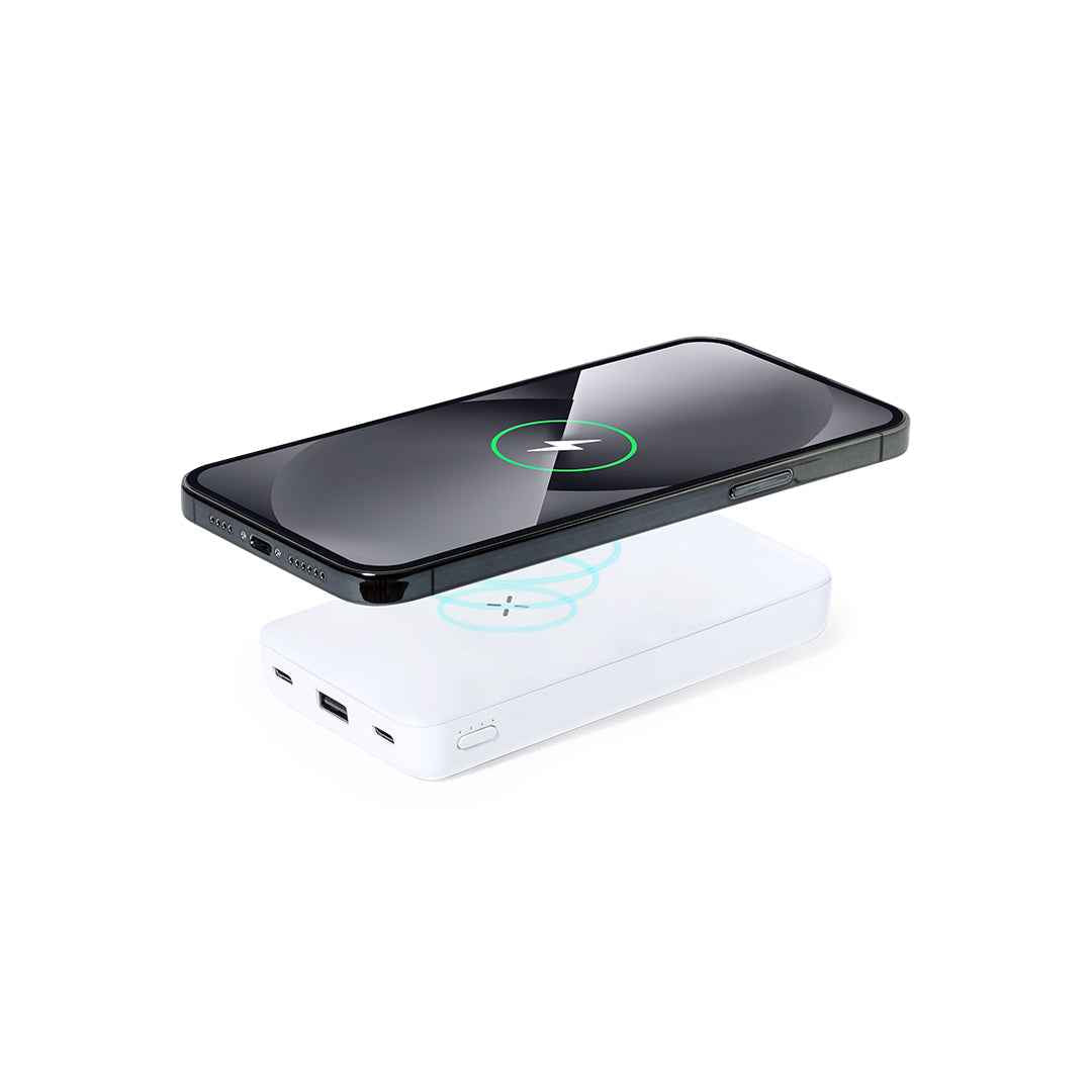 Barry External Auxiliary Battery - Reliable 5,000 mAh Power Bank with Wireless Charging