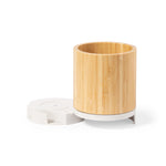 Birwen Multifunctional Pen Holder - Bamboo & Wheat Straw 4-in-1 Wireless Charger