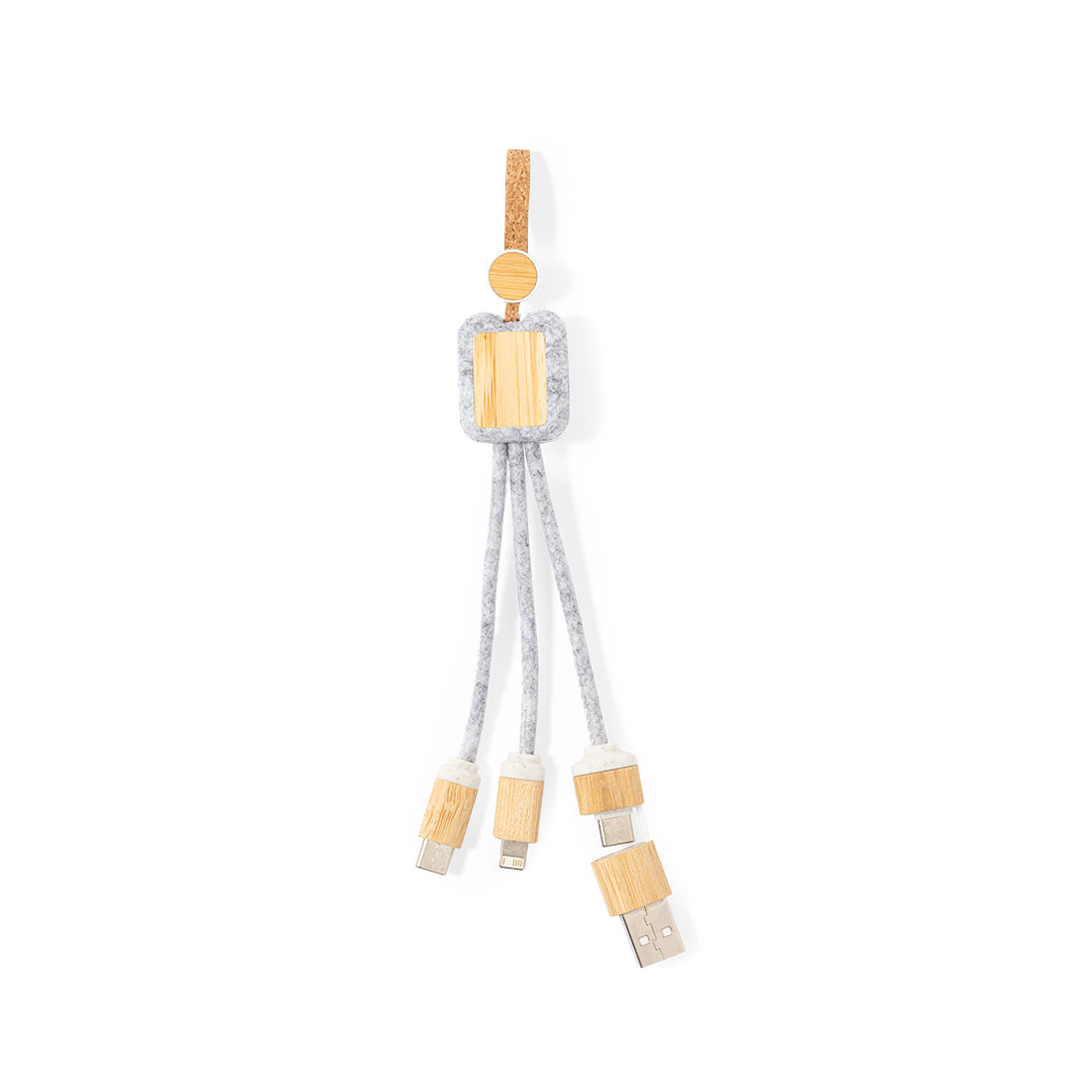 Braxton Charging Cable – Sustainable Tech Accessory from Fou Tees Ireland