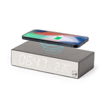 Barret Wireless Charger Clock - Sustainable Multifunctional Desk Accessory