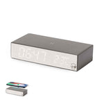 Barret Wireless Charger Clock - Sustainable Multifunctional Desk Accessory