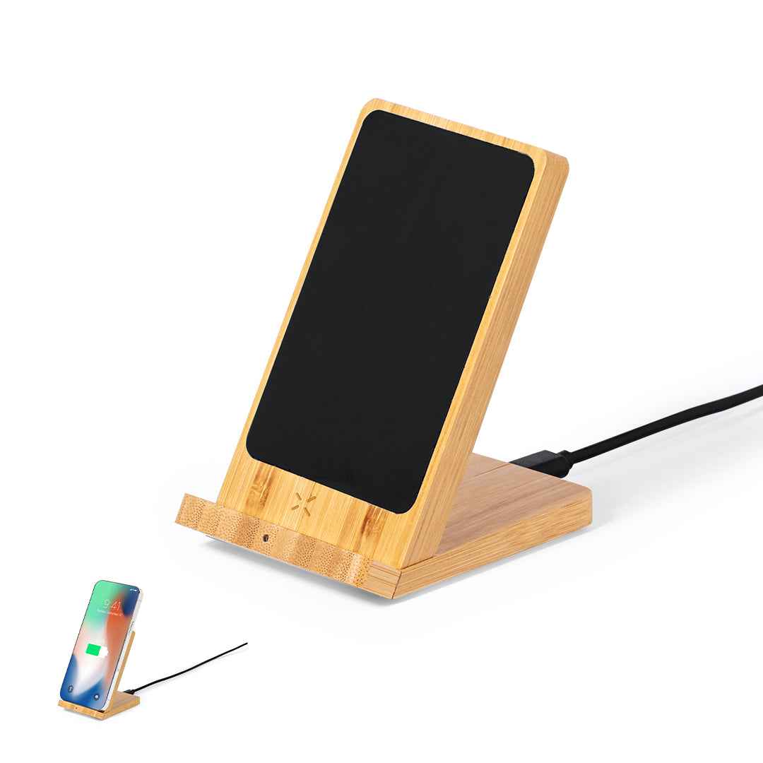 Steward Wireless Charger with Smartphone Holder – Sustainable and Practical Tech Accessory