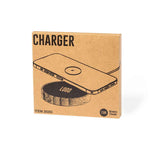 Beckett Wireless Charger with Bamboo Surface