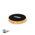 Beckett Wireless Charger with Bamboo Surface