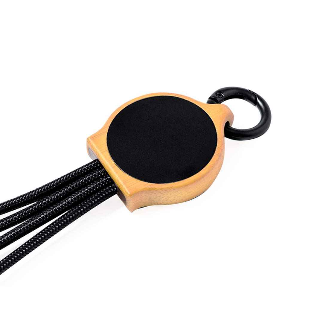 Lawrence Bamboo Charging Cable – Sustainable Tech Accessory for Irish Businesses