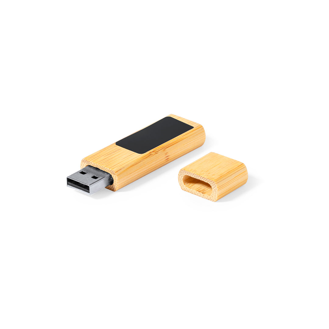 Afroks 16GB USB Flash Drive – Sustainable Bamboo Design