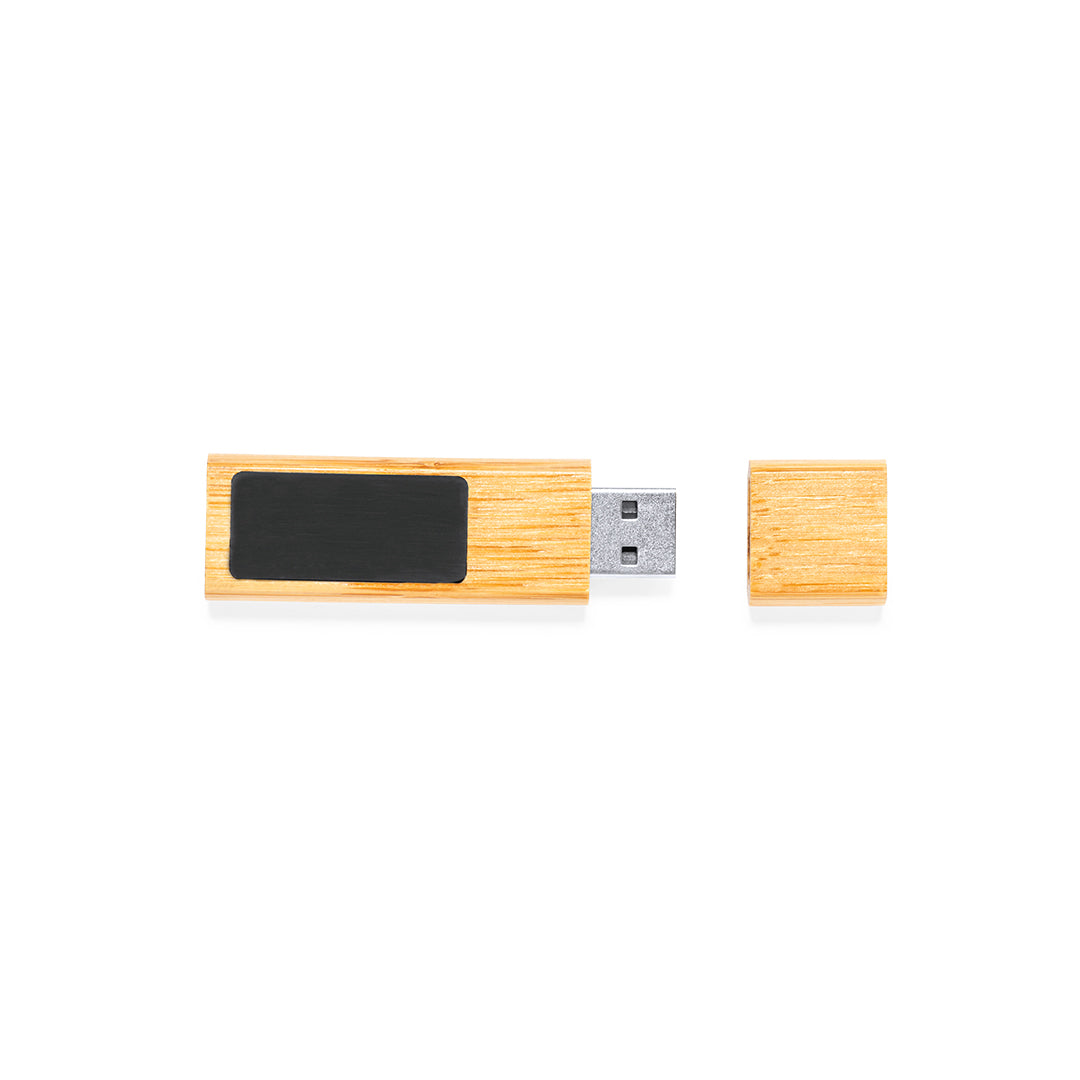 Afroks 16GB USB Flash Drive – Sustainable Bamboo Design