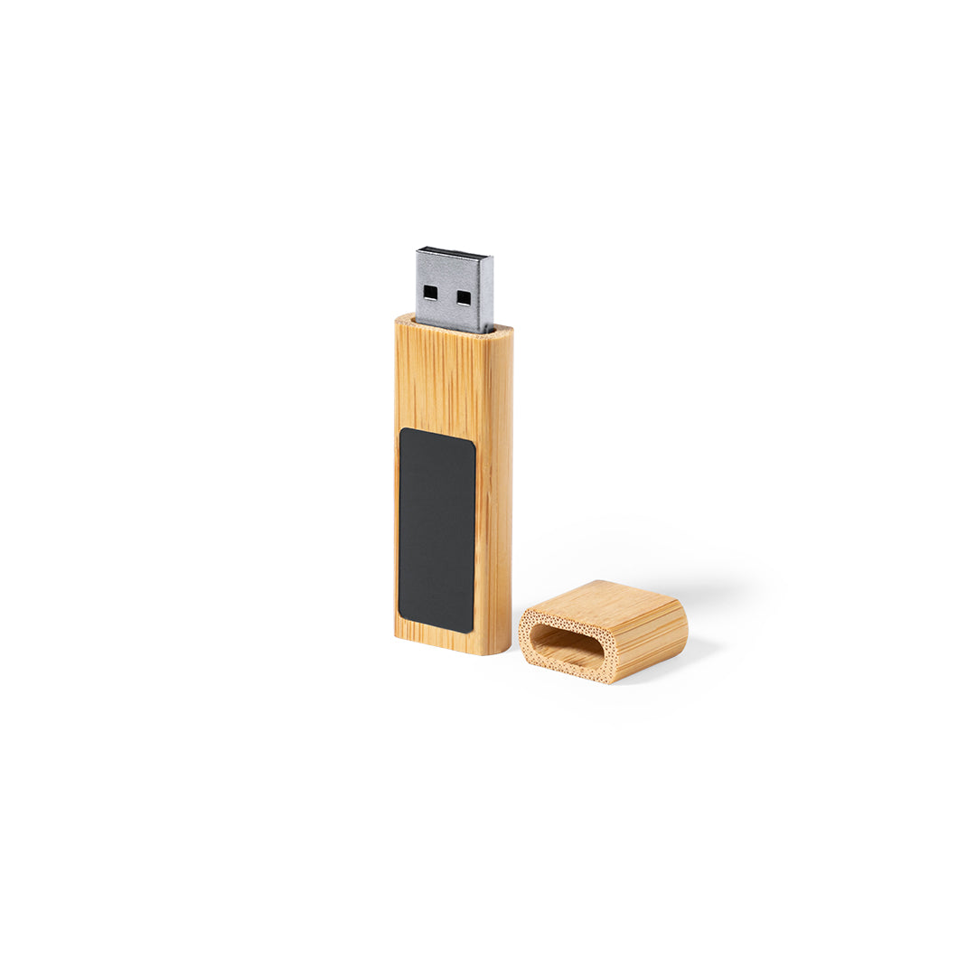 Afroks 16GB USB Flash Drive – Sustainable Bamboo Design