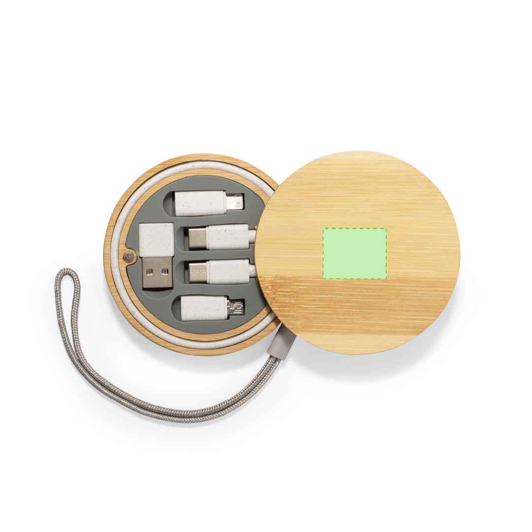 Chaconix Charging Cable Set – Sustainable Tech Accessories for Bulk Orders