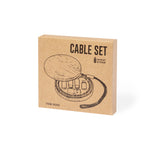 Chaconix Charging Cable Set – Sustainable Tech Accessories for Bulk Orders