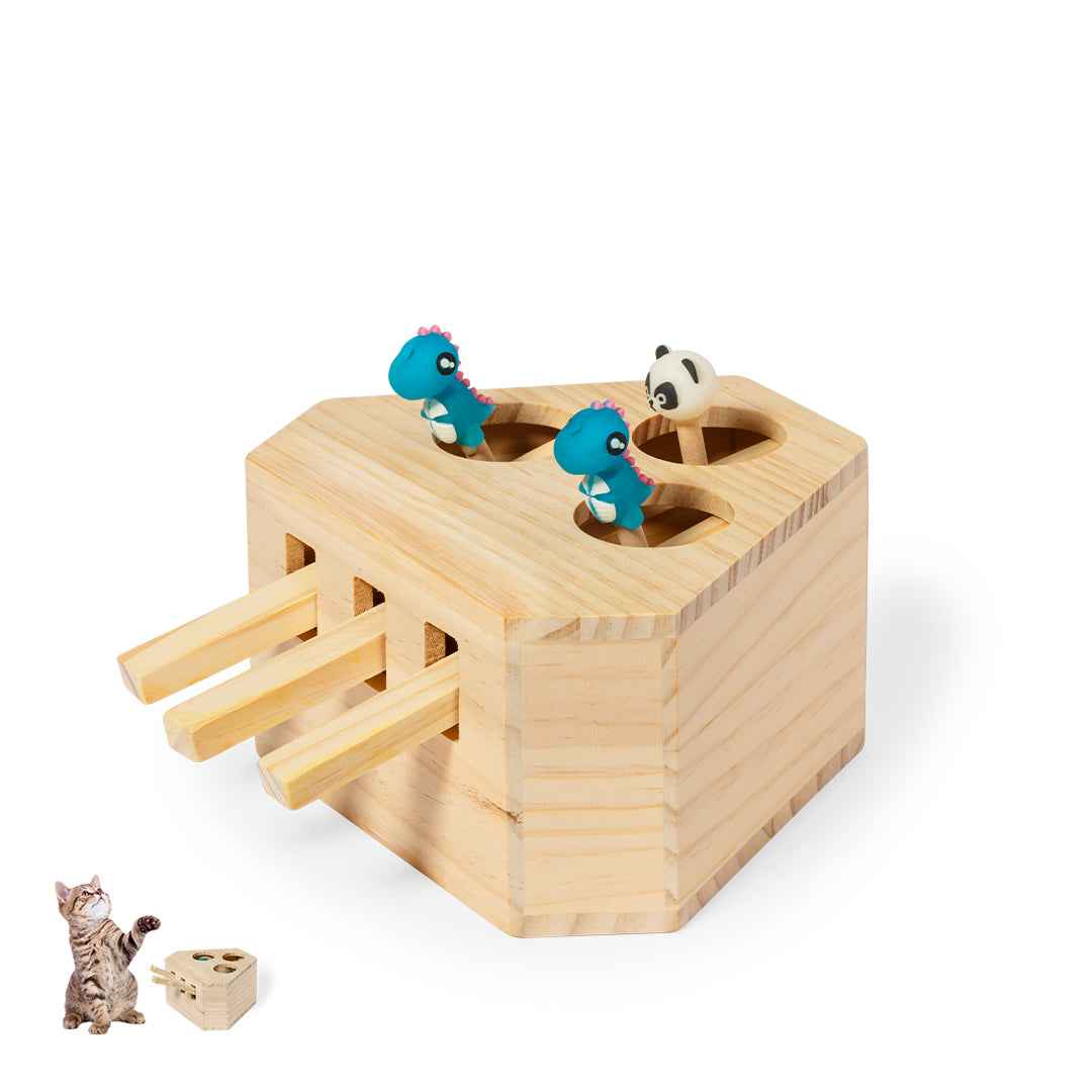 Kesel Wooden Pet Game – Interactive Toy for Pets from Fou Tees Ireland