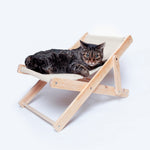 Diny Pet Chair – Comfortable and Durable Wooden Frame with Canvas Seat
