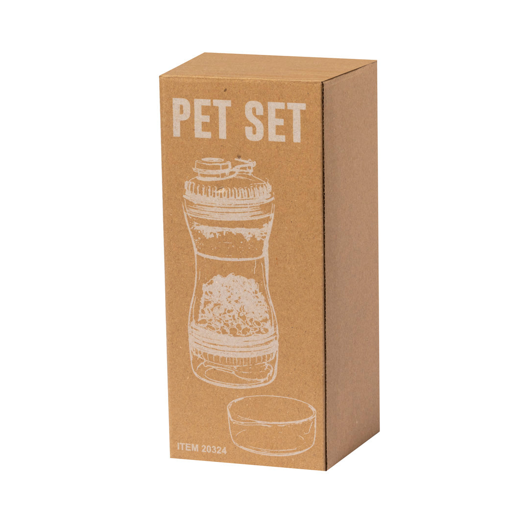 Treiver Pet Set - Durable ABS Pet Feeding Solution from Fou Tees Ireland