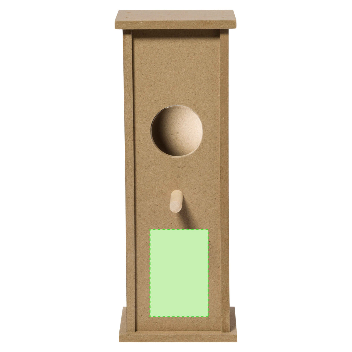Fenyx Hanging Bird House – Solid Wood Crafted Bird Home