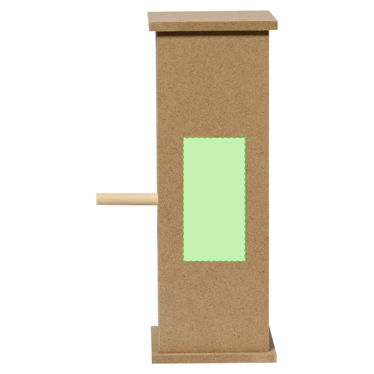 Fenyx Hanging Bird House – Solid Wood Crafted Bird Home