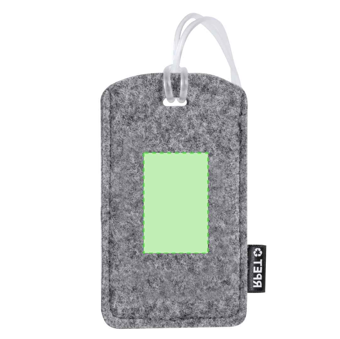 Filip RPET Felt Luggage Identifier – Sustainable Travel Accessory