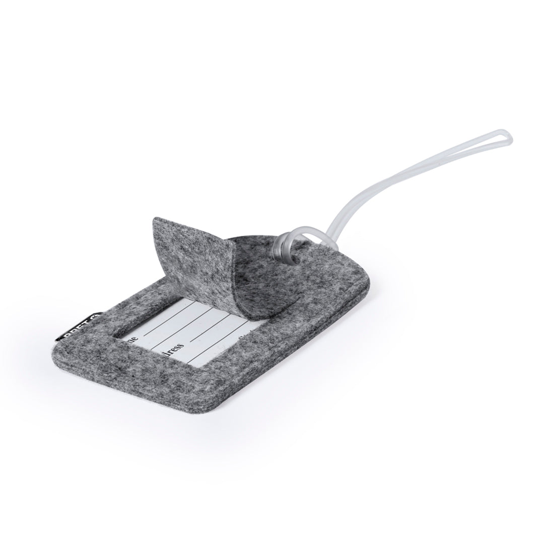 Filip RPET Felt Luggage Identifier – Sustainable Travel Accessory