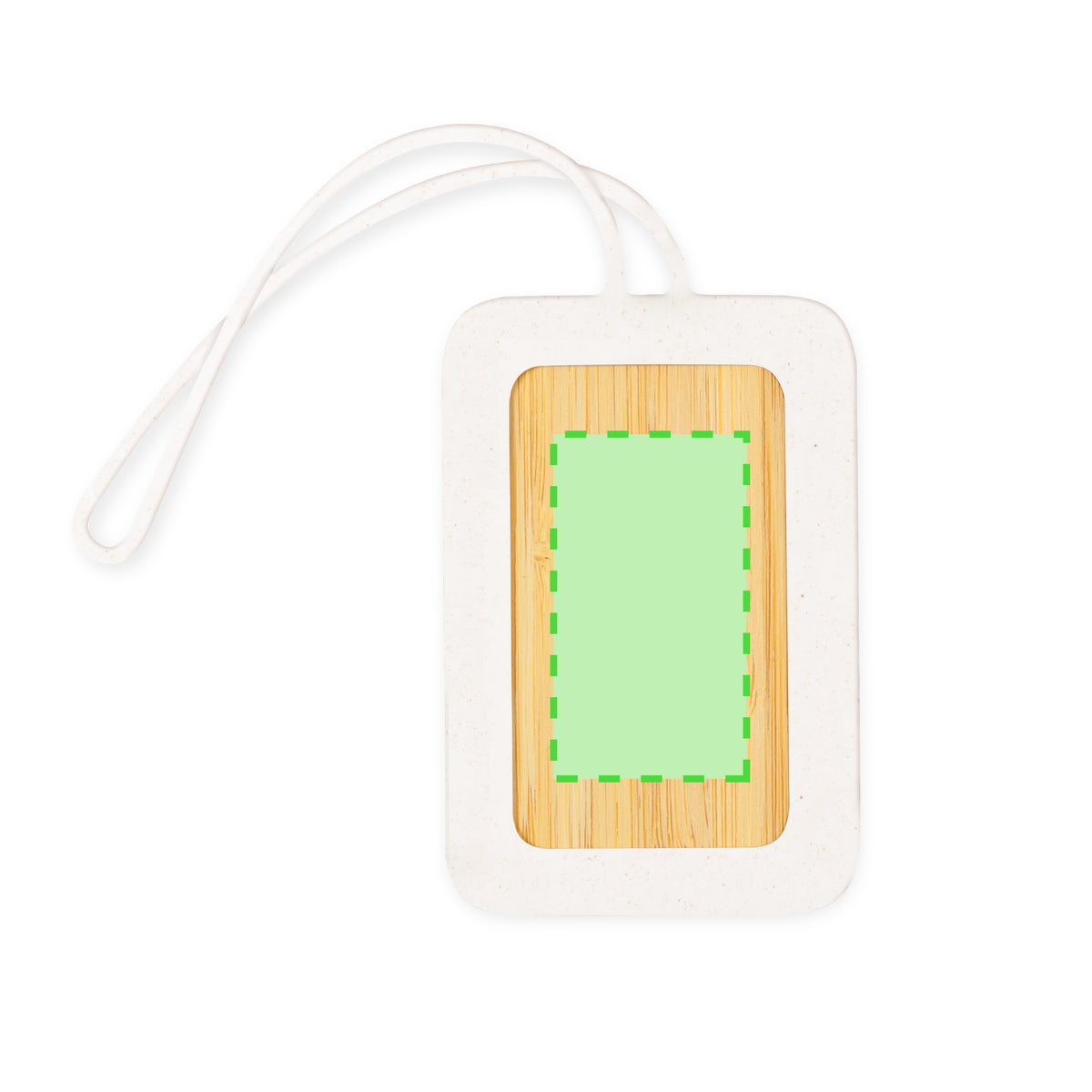 Holda Bamboo Luggage Tag – Durable and Eco-Friendly Travel Accessory