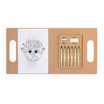 Clumber Colouring Set – Sustainable Kids’ Activity Pack by Fou Tees Ireland
