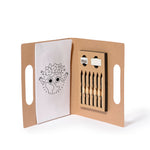 Clumber Colouring Set – Sustainable Kids’ Activity Pack by Fou Tees Ireland