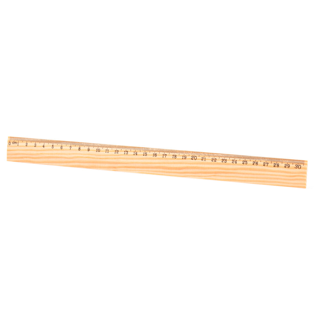 Arnax Wooden 30cm Ruler – Eco-Friendly and Practical Measuring Tool
