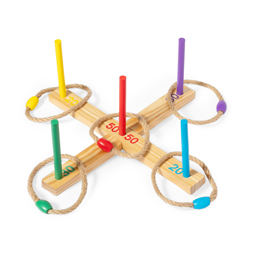 Madis Wooden Aiming Game – Sustainable Kids' Toy for Bulk Orders | Fou Tees Ireland