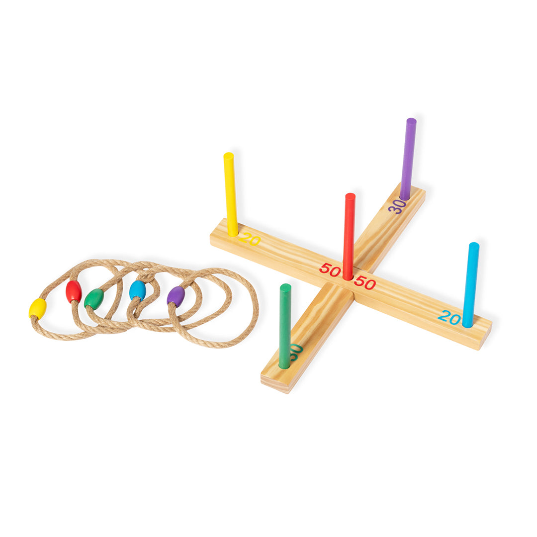 Madis Wooden Aiming Game – Sustainable Kids' Toy for Bulk Orders | Fou Tees Ireland