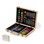 Lanzini Colouring Case - Complete Wooden Art Set for Kids