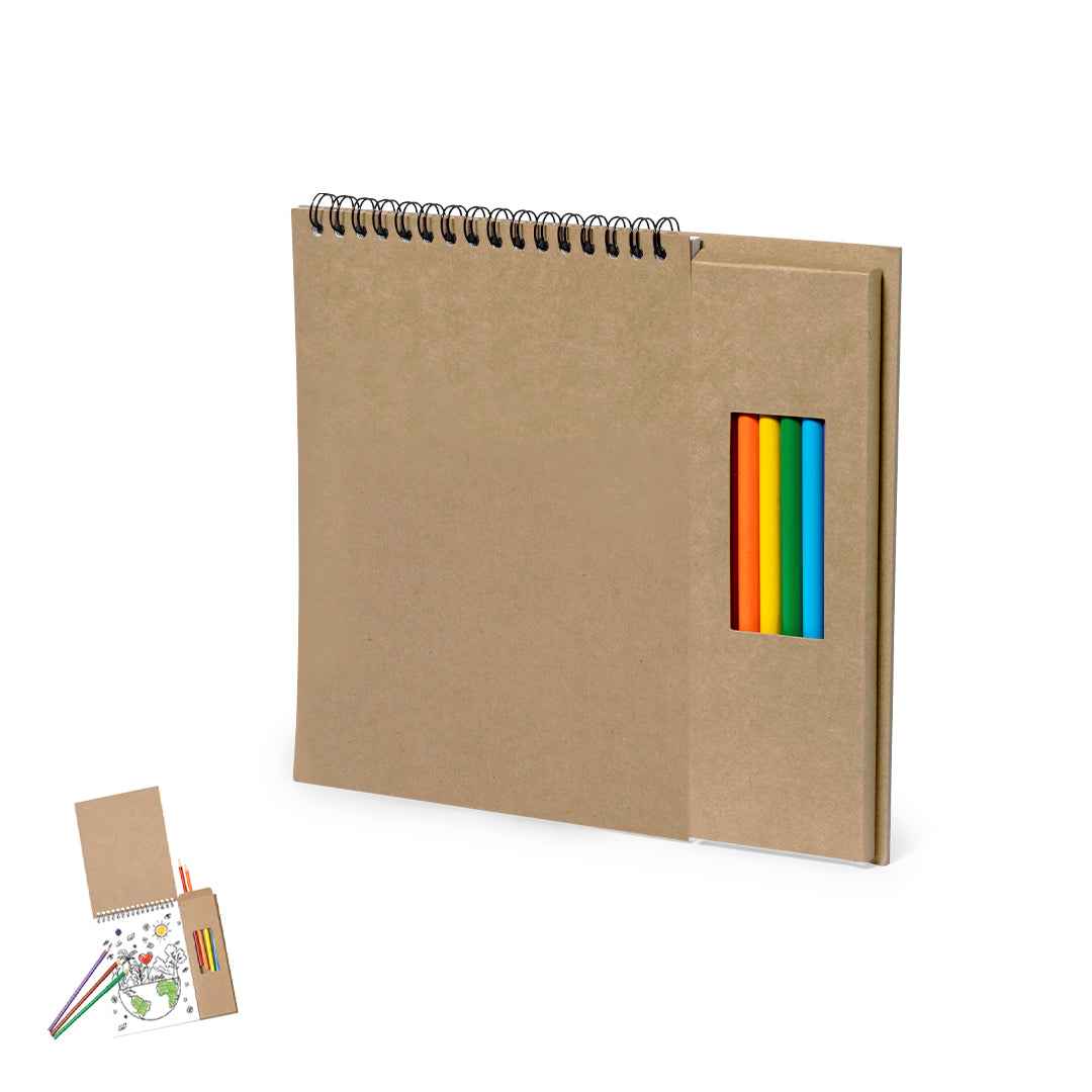 Mertens Recycled Stationery Set – Sustainable Pencils and Notebook