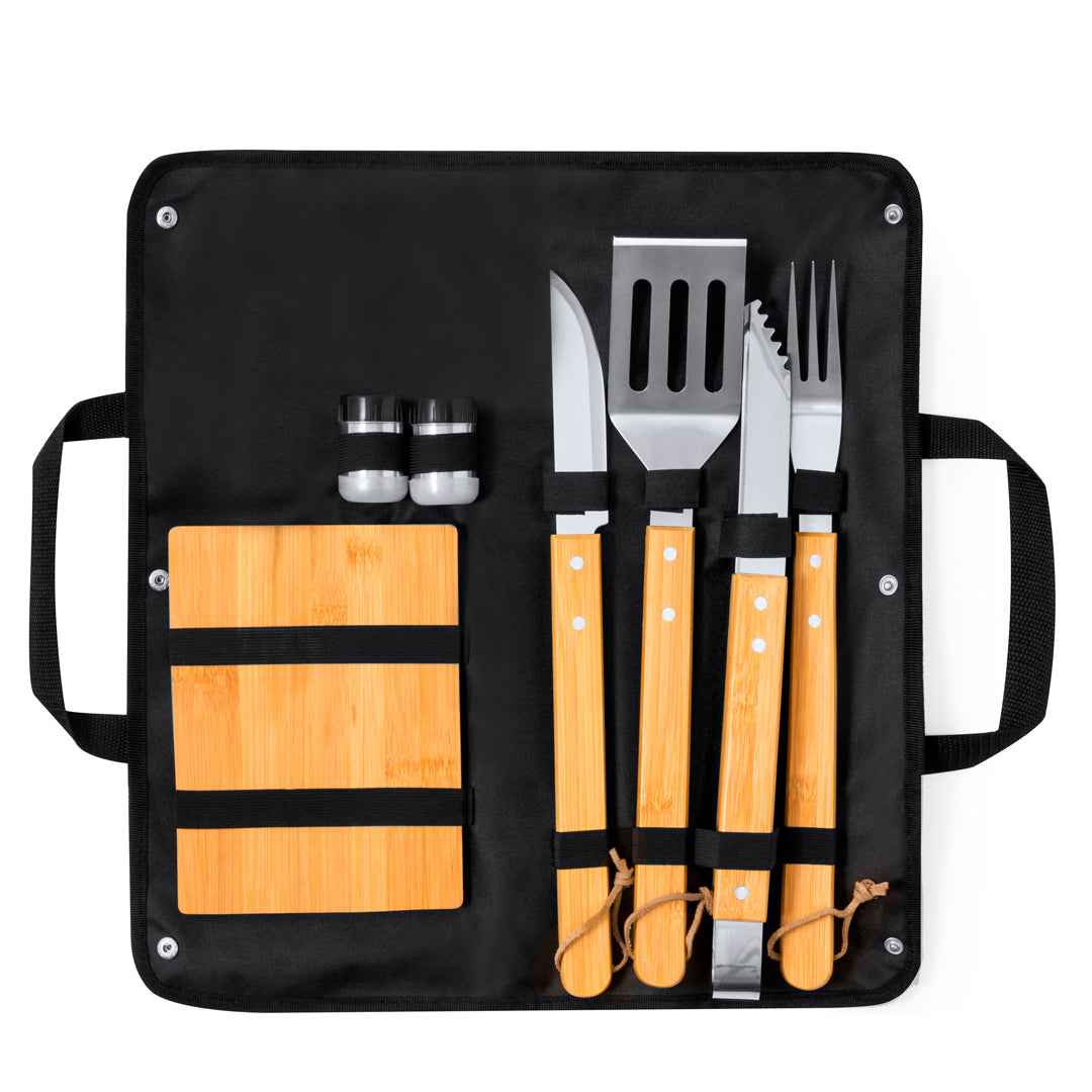 Estrol Bamboo Barbecue Set – Sustainable and Stylish Outdoor Cooking