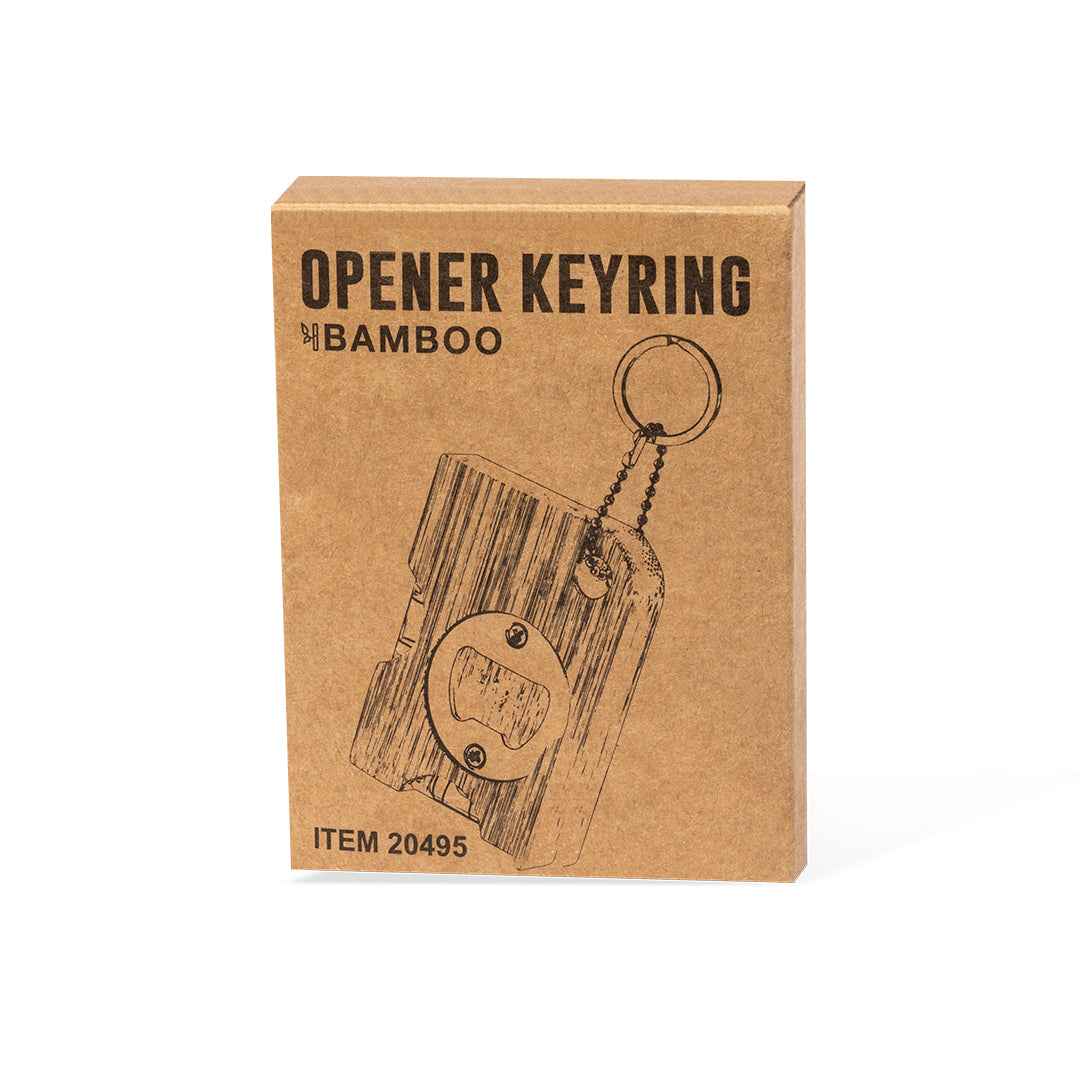 Nish Bamboo Multifunctional Key Ring – Sustainable and Practical