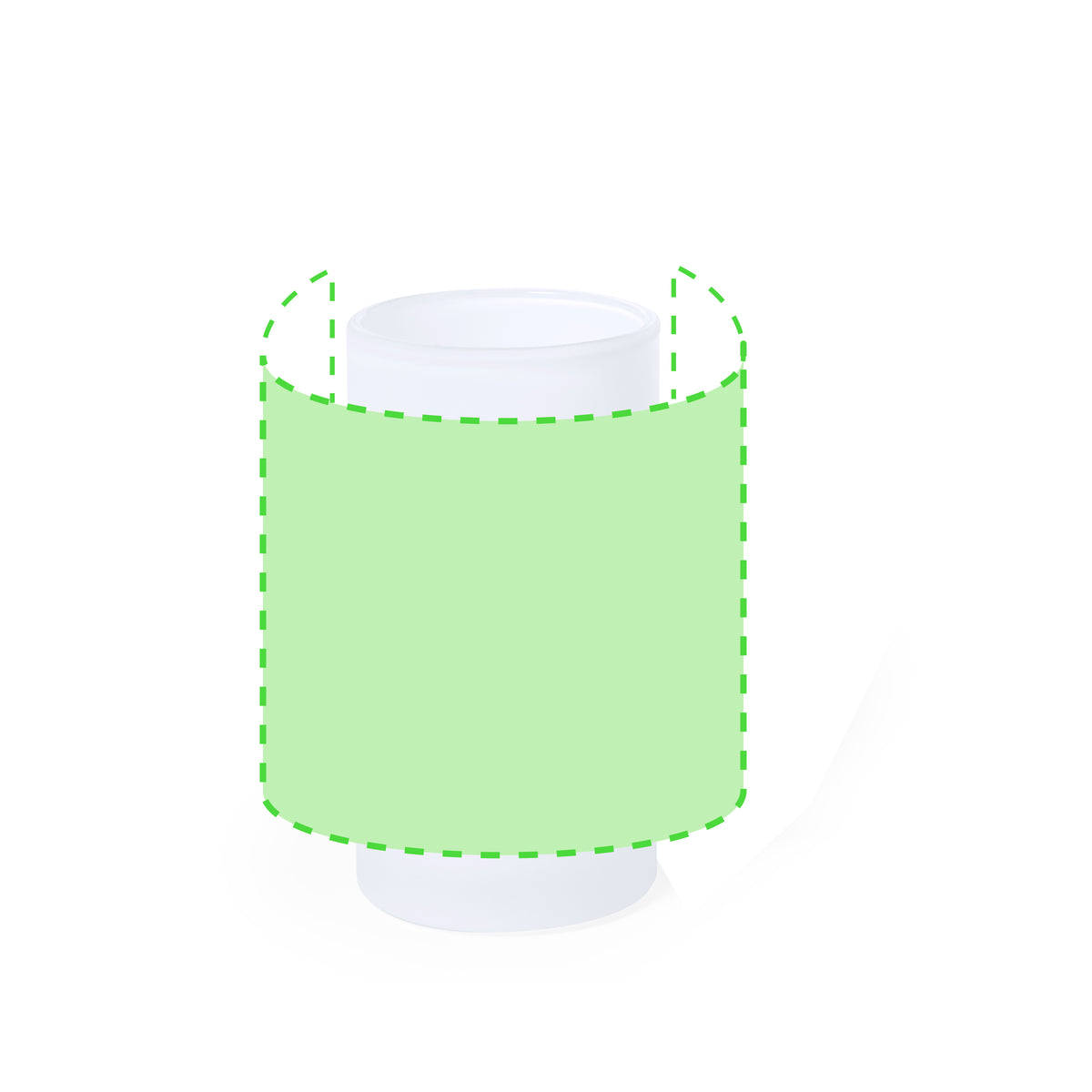Oxia Sublimation Glass Jar – Stylish 500ml Jar with Handle
