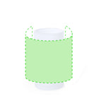 Oxia Sublimation Glass Jar – Stylish 500ml Jar with Handle