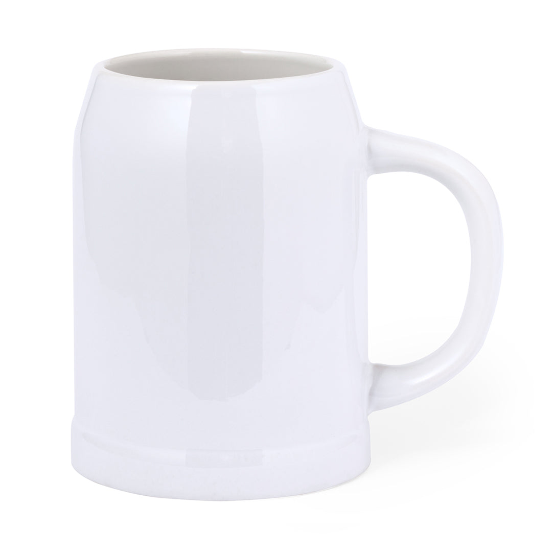 Heim Ceramic Beer Jar – Customisable Sublimation Drinkware for Irish Businesses