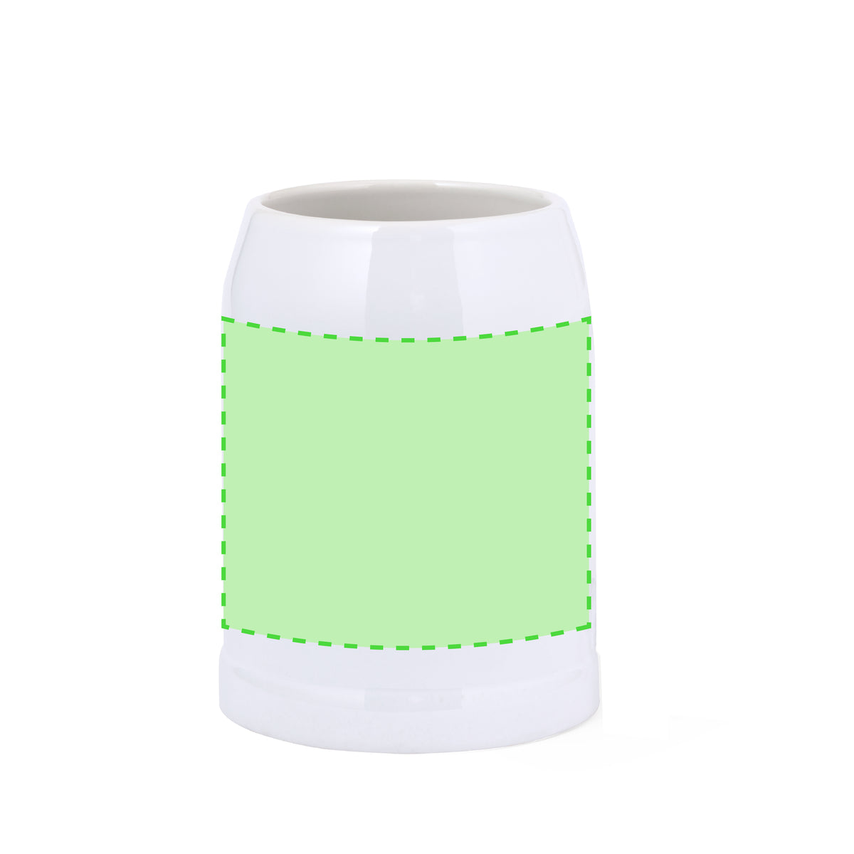 Heim Ceramic Beer Jar – Customisable Sublimation Drinkware for Irish Businesses