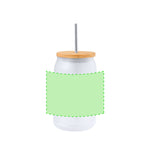 Fonix Sublimation Jar – Durable and Eco-Friendly Glass Jar with Bamboo Lid