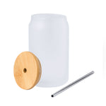 Fonix Sublimation Jar – Durable and Eco-Friendly Glass Jar with Bamboo Lid