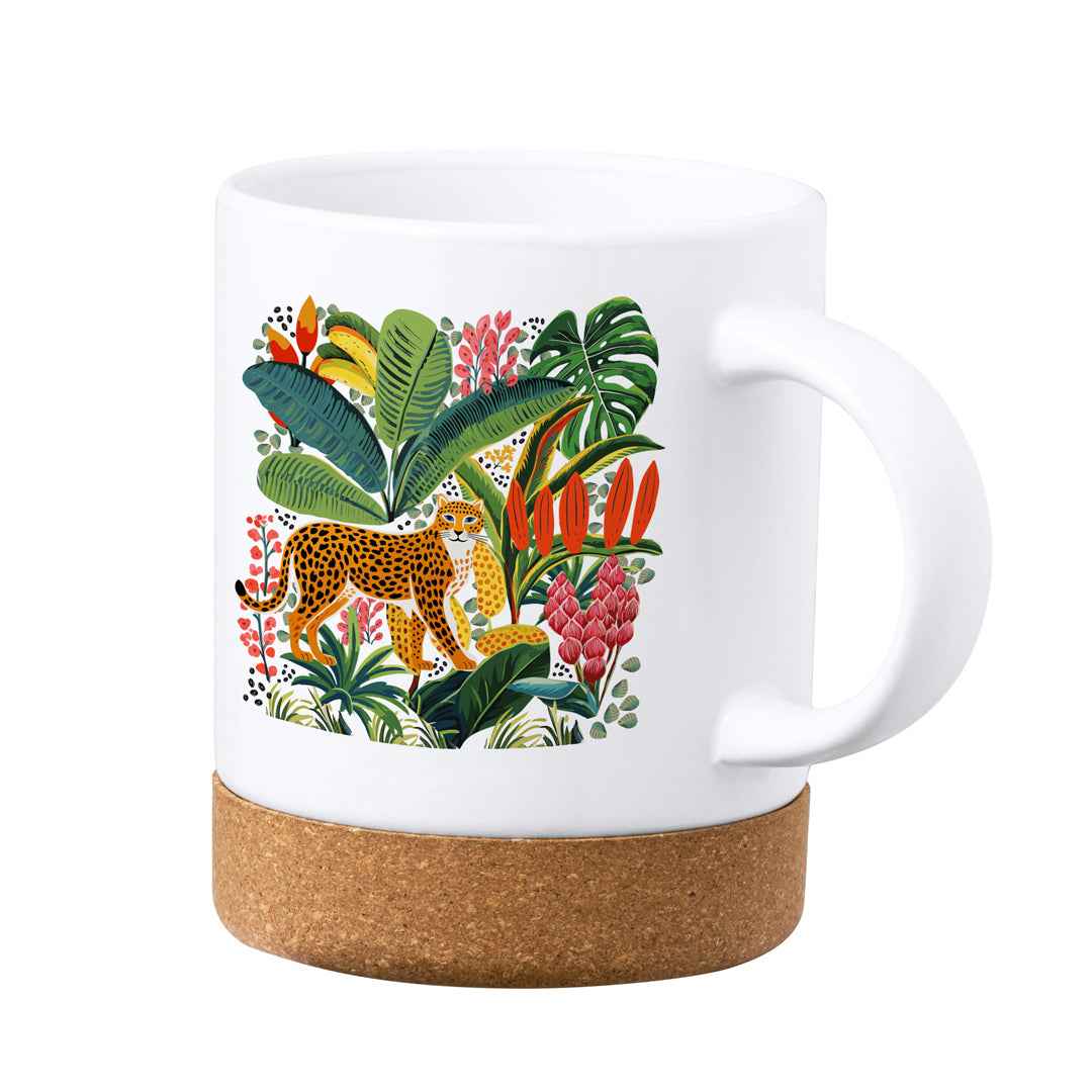 Nala Sublimation Mug – Eco-Friendly Ceramic and Cork Mug for Bulk Orders