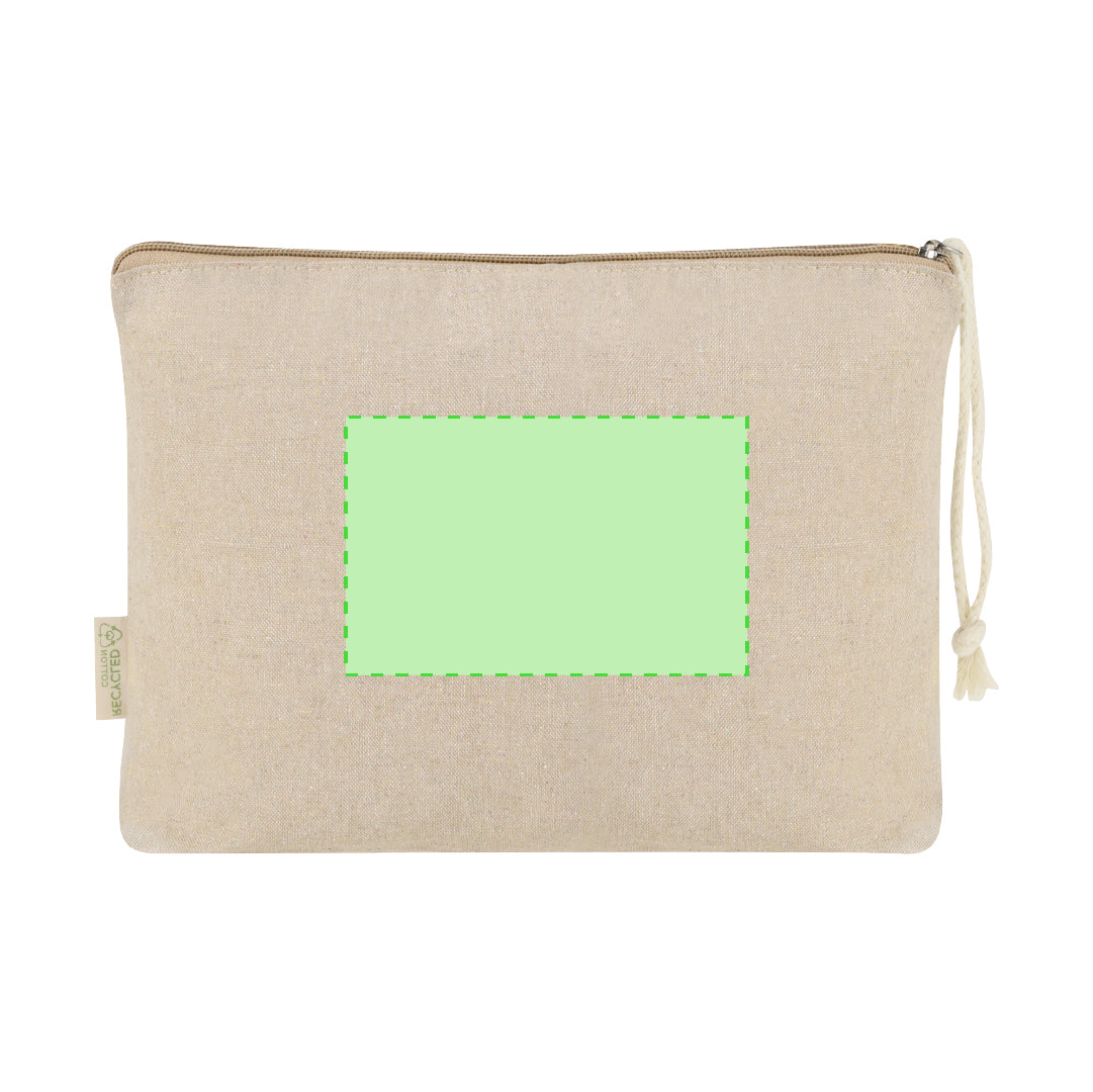 Theris Recycled Cotton Toilet Bag – Sustainable and Practical