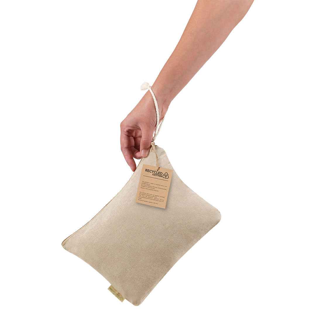 Theris Recycled Cotton Toilet Bag – Sustainable and Practical