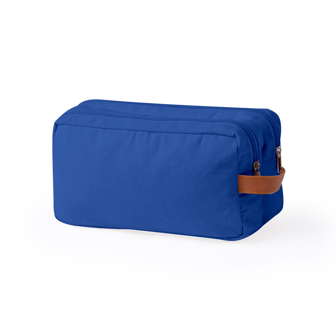 Raberu Beauty Bag – Durable Canvas Double Compartment Bag