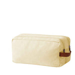 Raberu Beauty Bag – Durable Canvas Double Compartment Bag