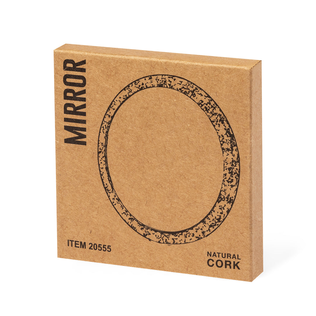 Segenen Cork Mirror – Practical Sustainable Personal Care Accessory