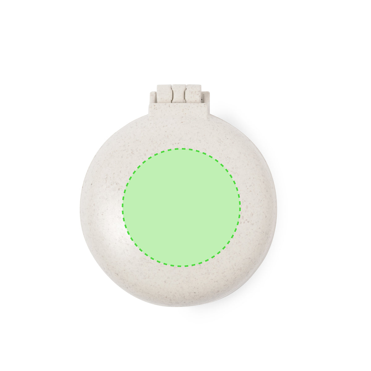 Flege Foldable Brush with Mirror – Sustainable Personal Care Essentials