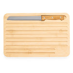 Myoria Bamboo Kitchen Board with Knife – Sustainable and Practical