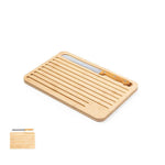 Myoria Bamboo Kitchen Board with Knife – Sustainable and Practical