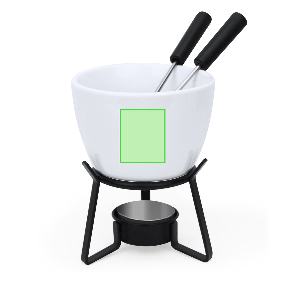 Helvet Fondue Set – Stylish Ceramic and Metal Design for Bulk Orders